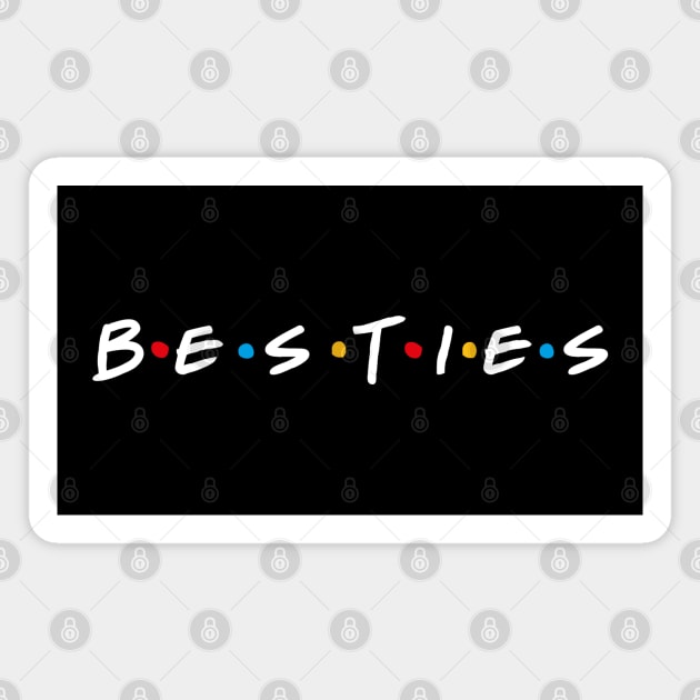 Besties Magnet by BodinStreet